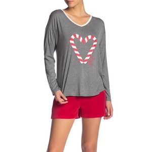 NWT Juicy Couture Pajama Top & Shorts Set